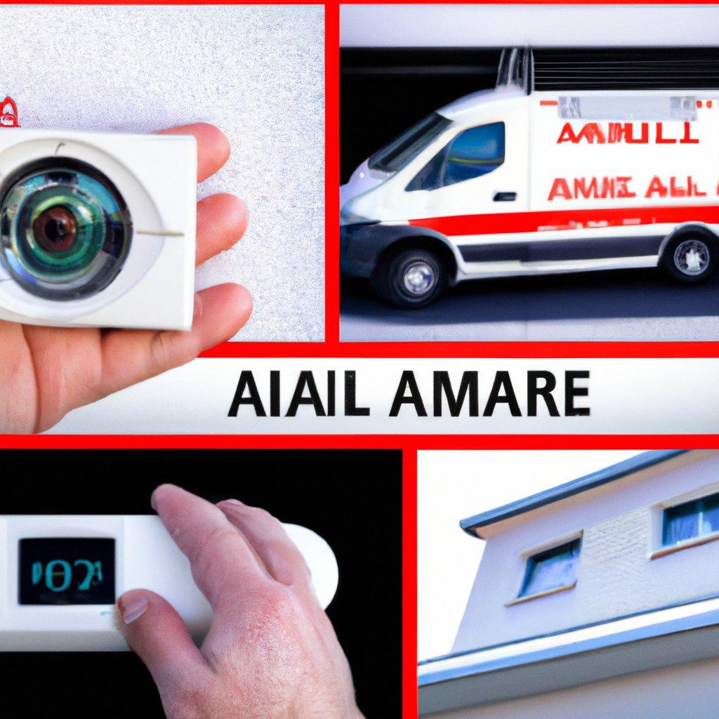 Hikvision alarm in video nadzor s kamerami v domačem okolju.