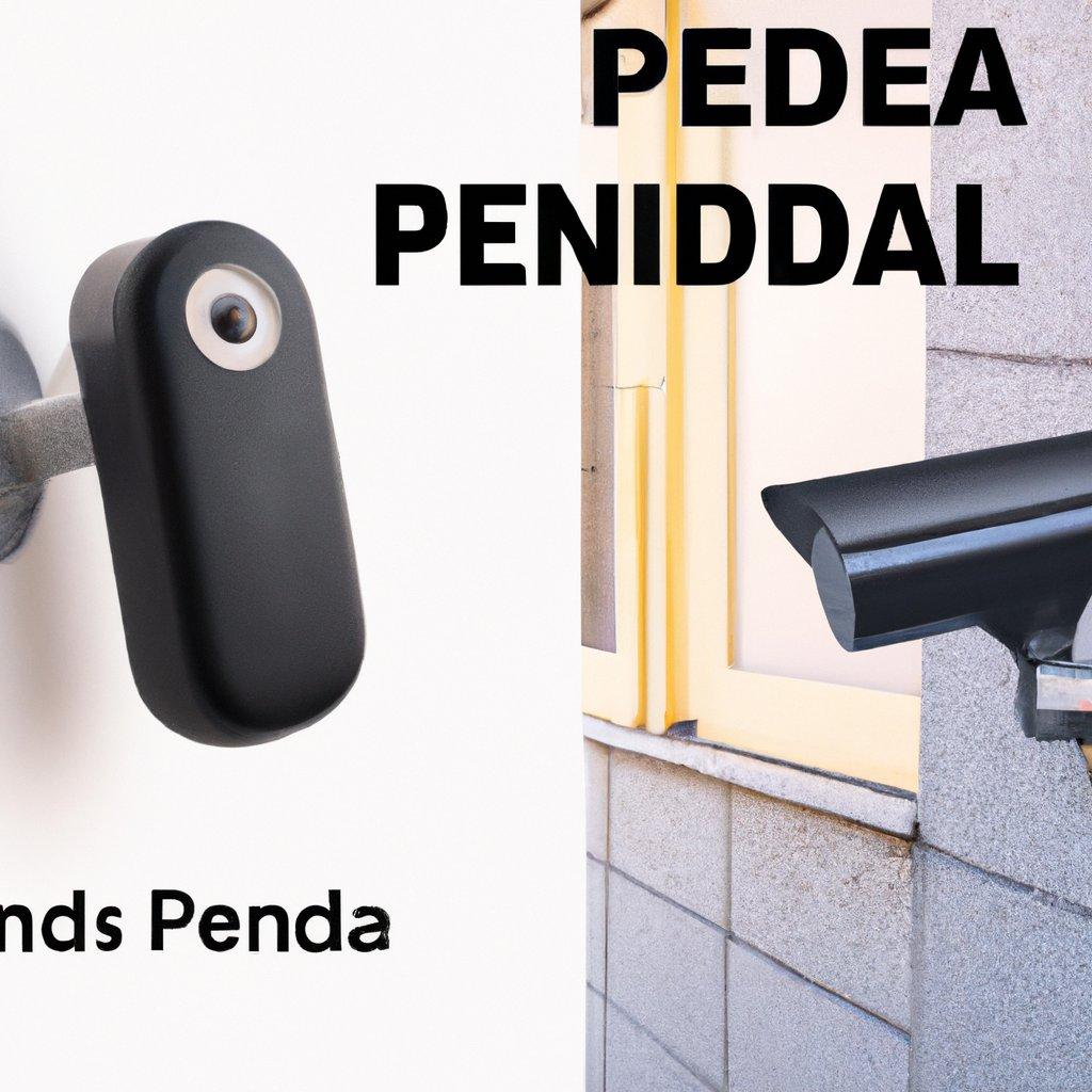 Slika prikazuje instalacijo IP video nadzora z hikvision in dahua kamerami ter alarmnimi sistemi za hišo.