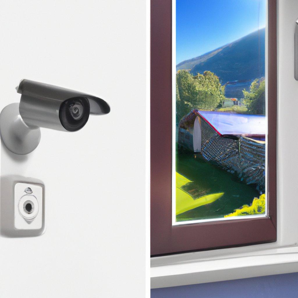 Hikvision video nadzorni sistem s kamerami in alarmom za povečanje varnosti.